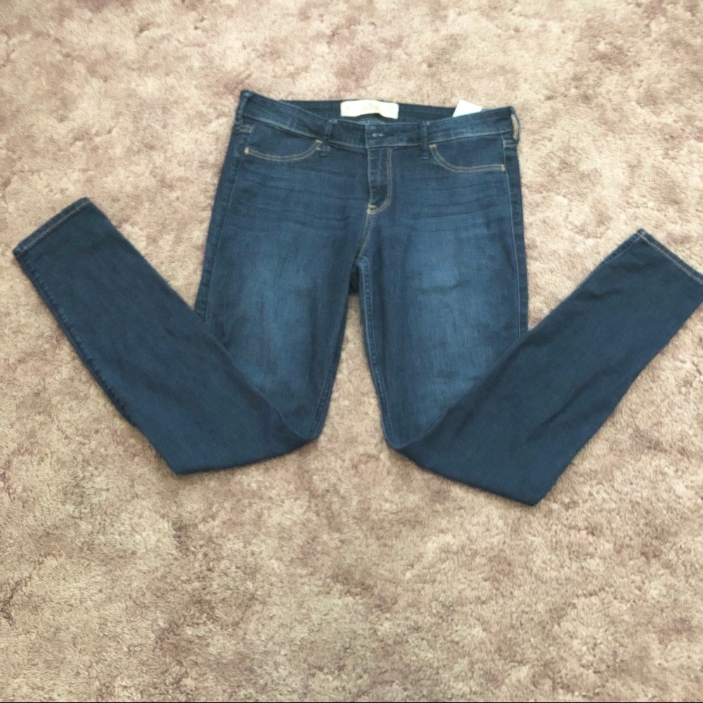 Hollister Dark Wash Jean Jeggings